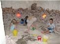 Školní družina v solné jeskyni 2009