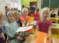 Oranžové pastelky: Návštěva v 1.třídě