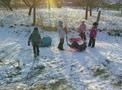 Školní družina na sněhu